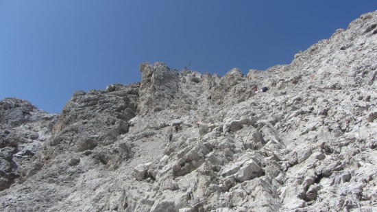 ferrata sass rigais Gardena 