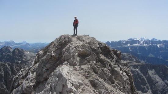 Ferrata Sass Rigais 3025 m