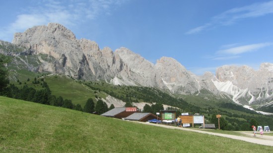 Ferrata Sass Rigais 3025 m gruppo Puez Odle