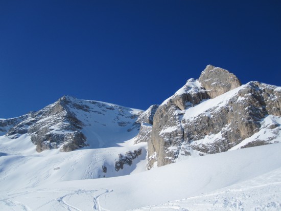 TIEFSCHNEE FAHREN - FREERIDE - DOLOMITEN