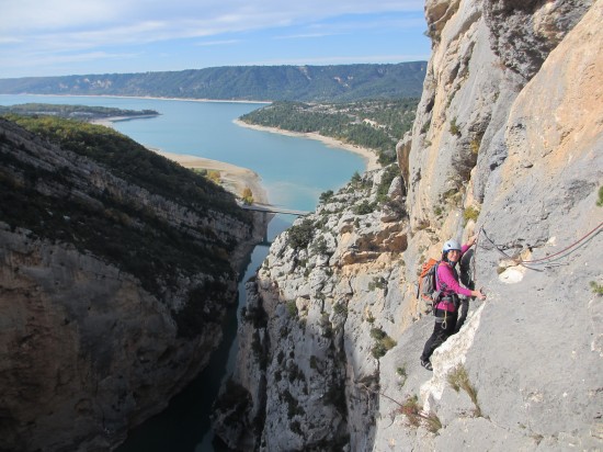 arrampicare nel Verdon