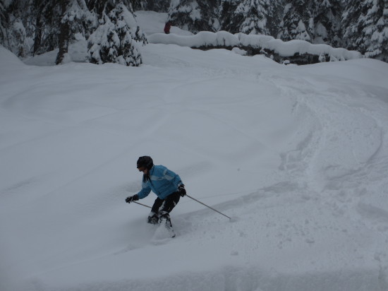 corso fuoripista in Dolomiti