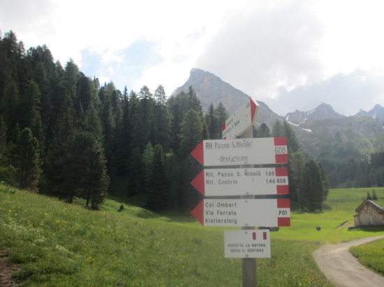 via Ferrata: COL OMBERT - FASSA VALLEY