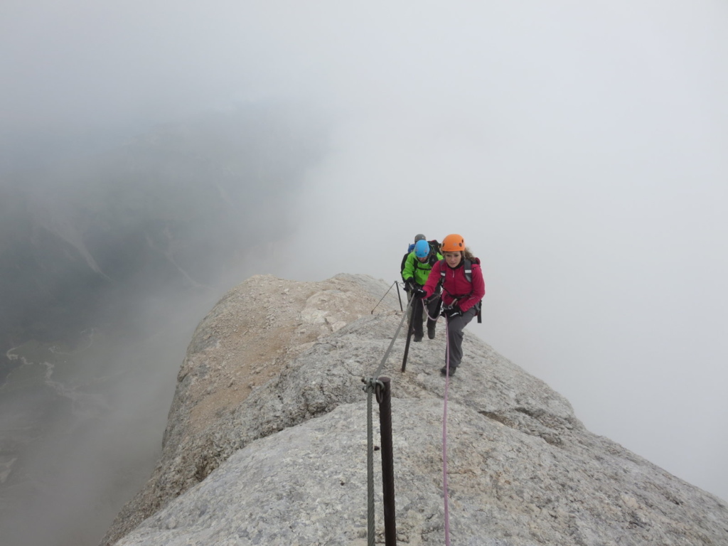 MARMOLADA - 3343 m - ferrata per la cresta ovest