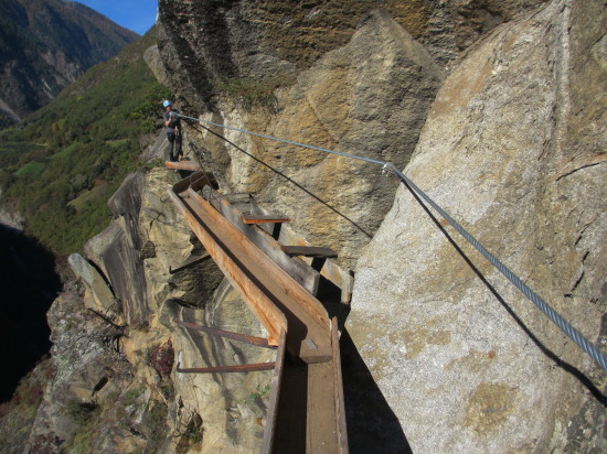 Klettersteig Meran-Naturns-Schloss-Juval