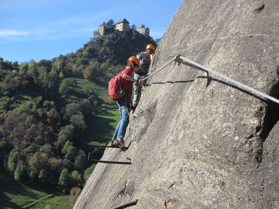 via Ferrata: HOACHWOOL - NATURNO - MERANER LAND