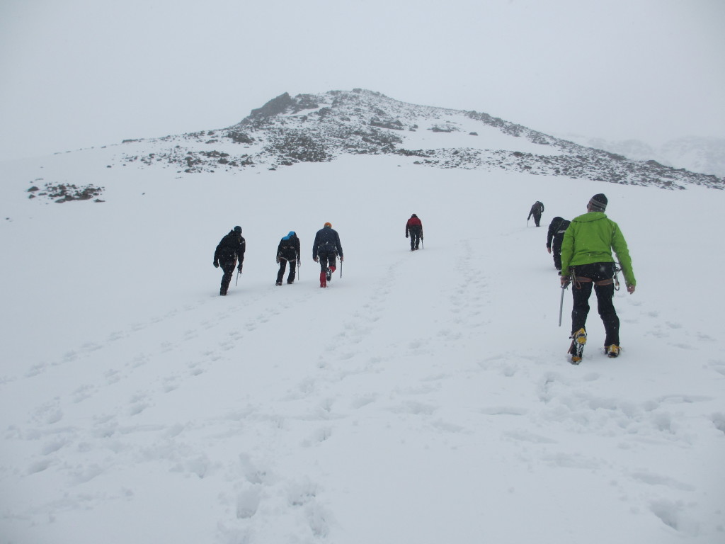 GLACIER HIKING TEST DAY