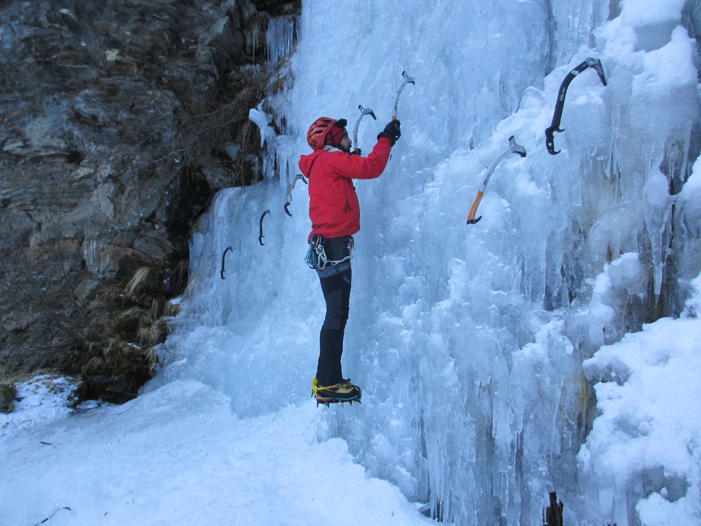 giornata introduttiva cascate di ghiaccio