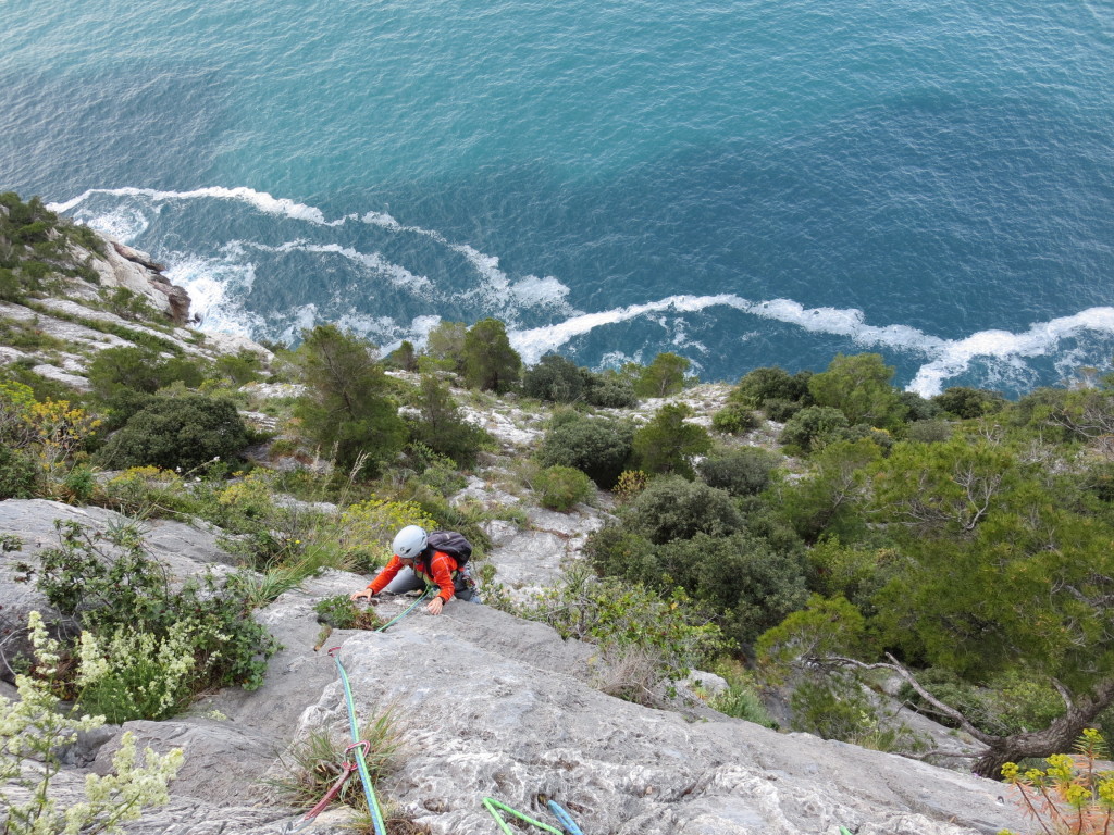 Klettertouren in Ligurien