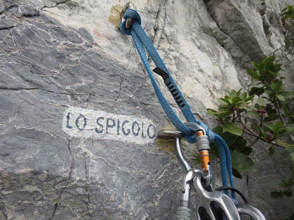 Mehrseillängen Kletterrouten in Ligurien