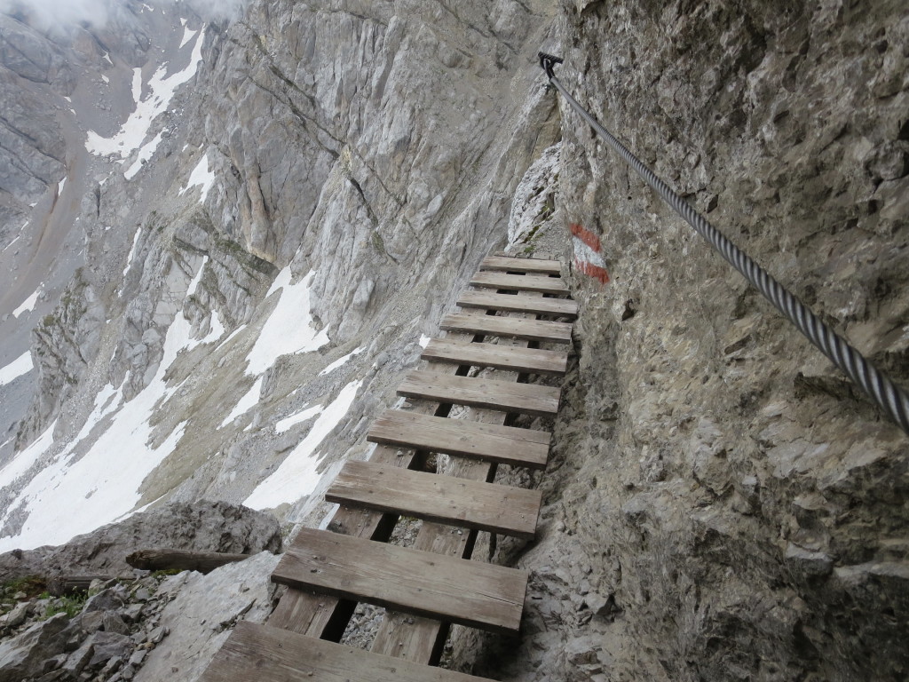 Ferrata Bepi Zac - Alta via attrezzata al passo San Pellegrino