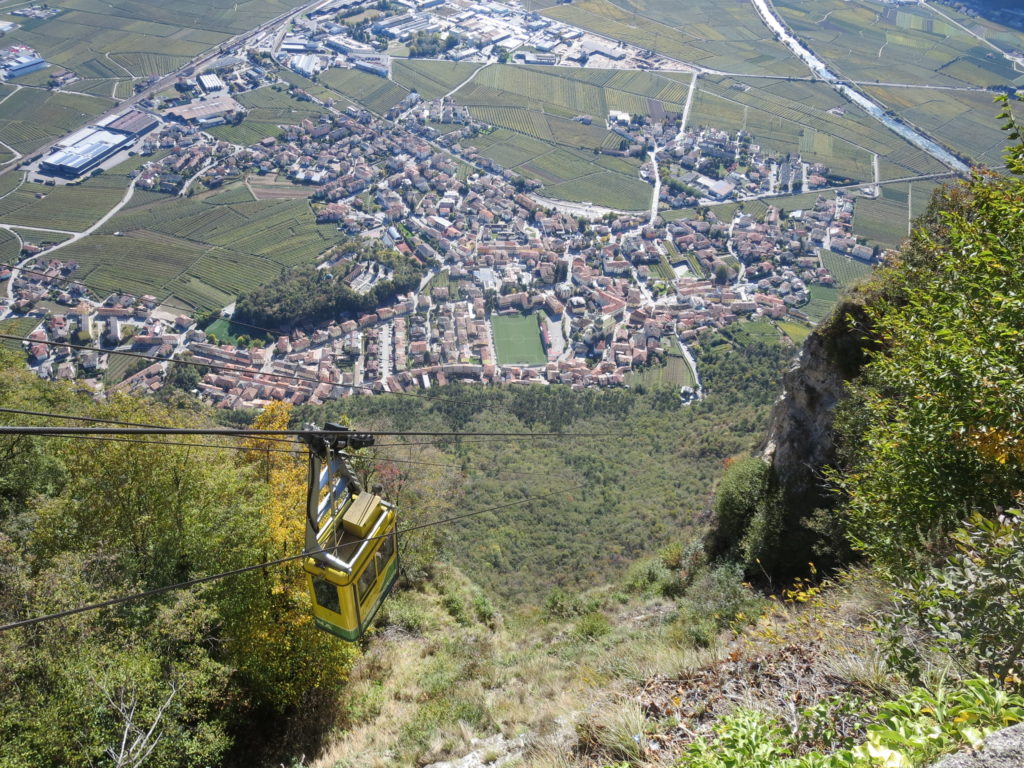 Burrone di Mezzocorona sentiero attrezzato Burrone-Giovanelli