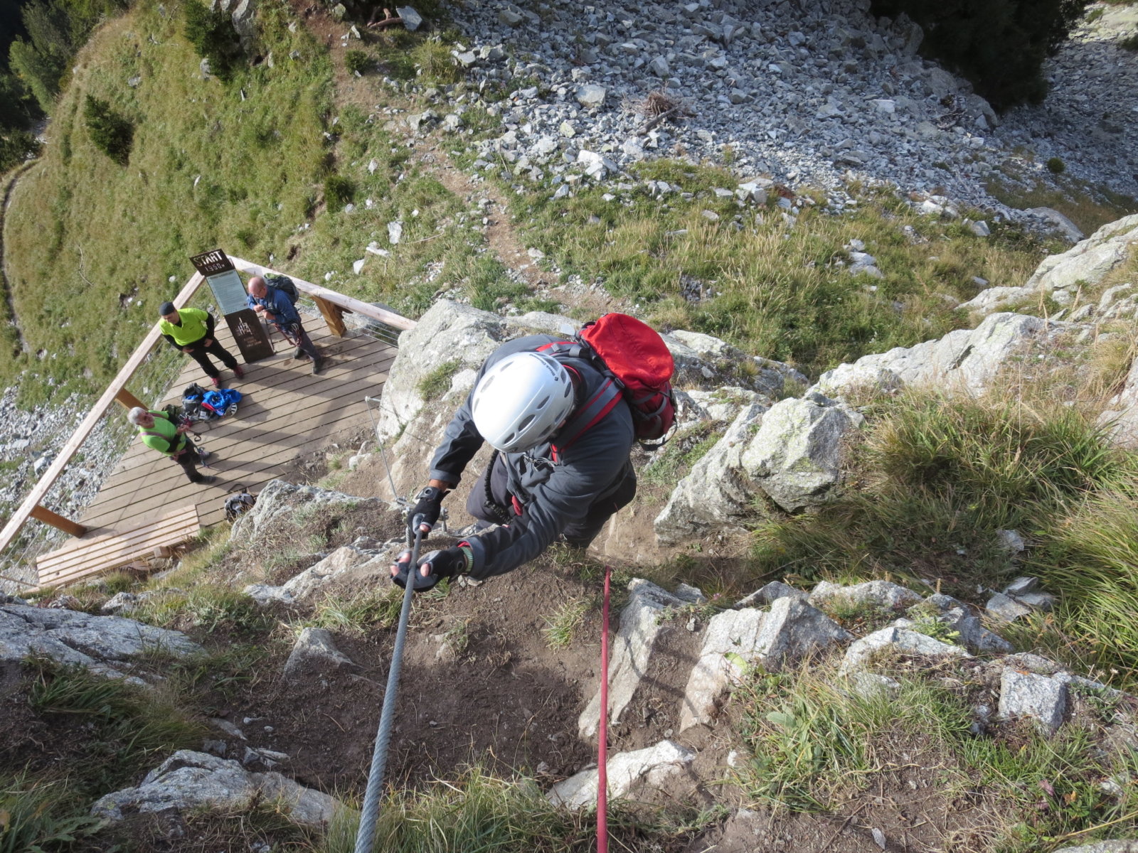 ferrata intorni di Merano