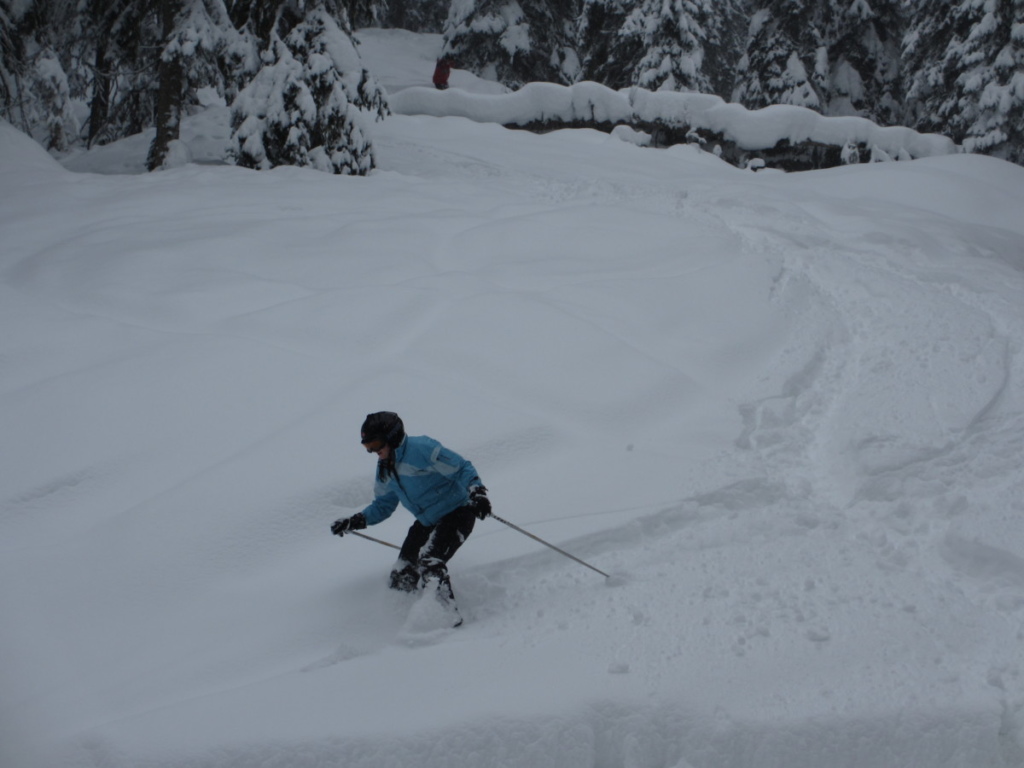 Tiefschneekurs Freeriden Dolomiten