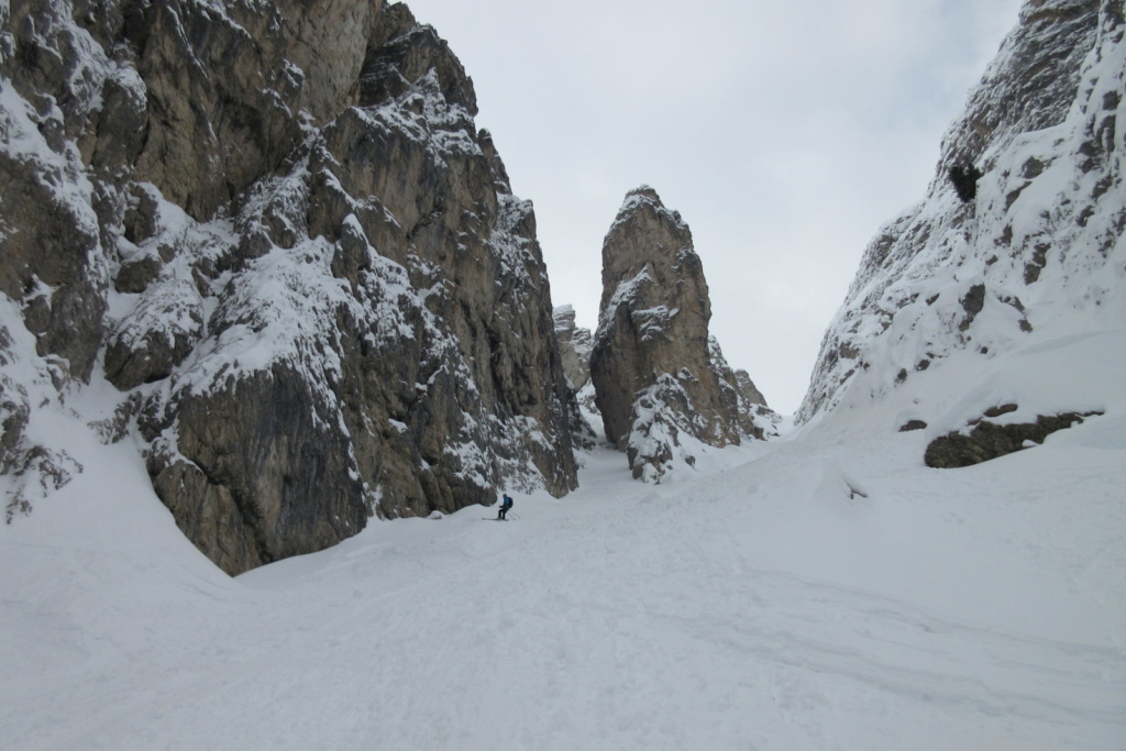 Ski touring Dolomites