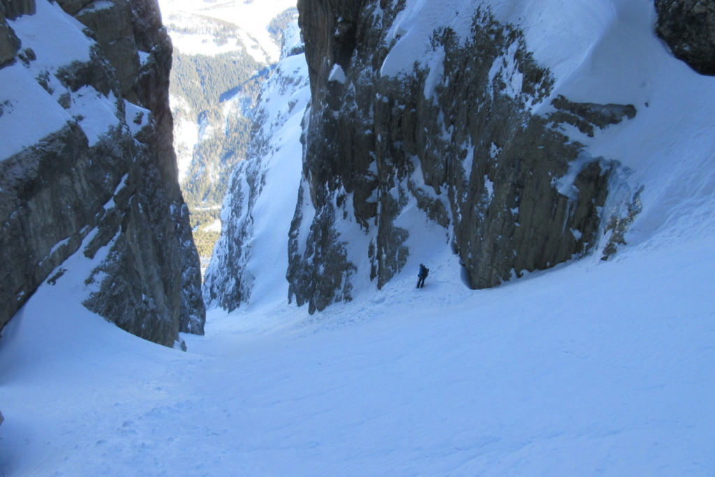 scialpinismo impegnativo Dolomiti sci ripido