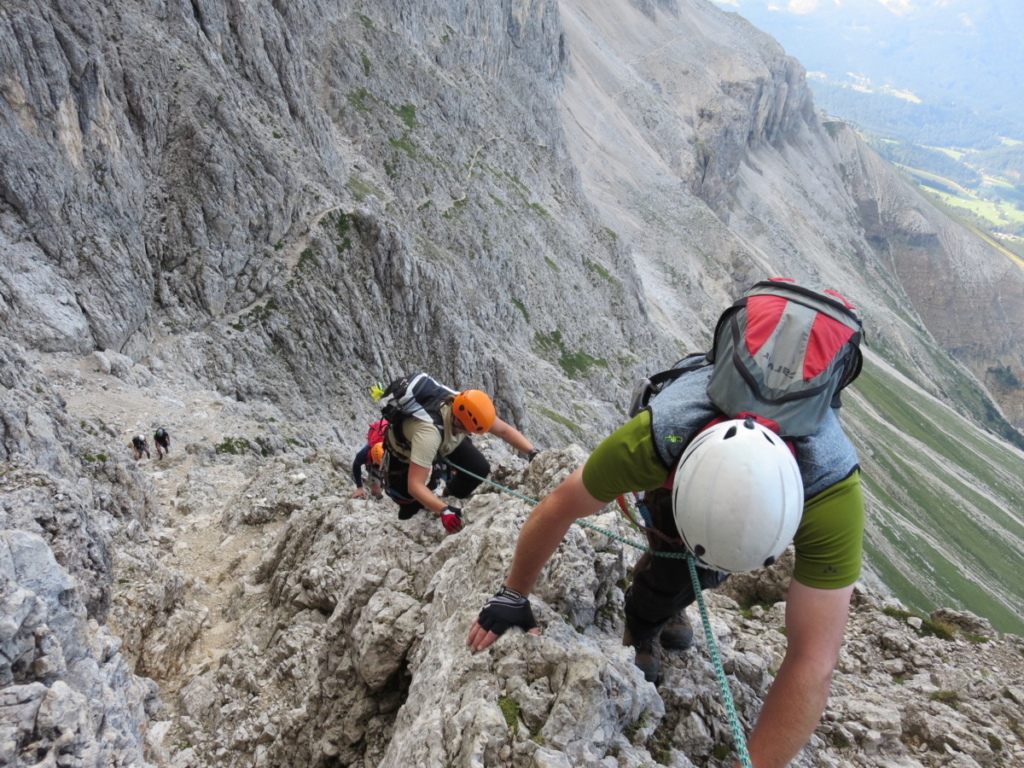 Santner Klettersteig Rosengarten