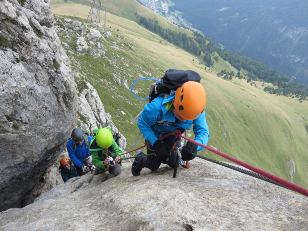 Col Rodella Klettersteig Sella