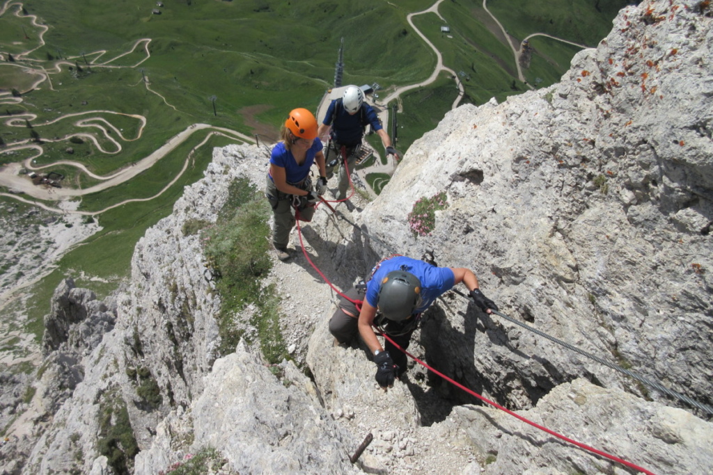 Klettersteig Gröden