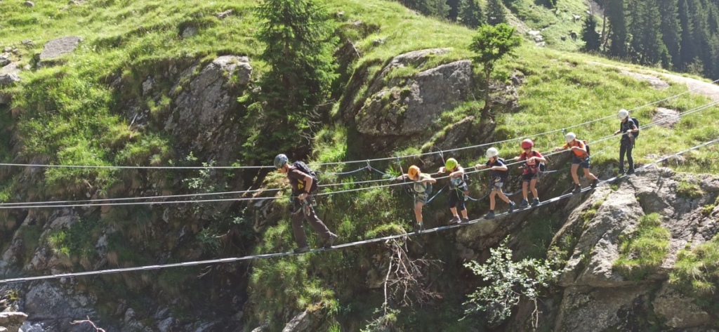 Zieltal Klettersteig Texelgruppe